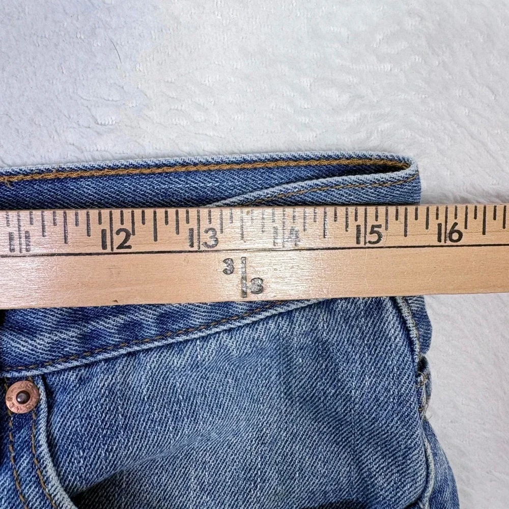 Levi's 505 Regular Fit Jeans Mens 33x30 Measures 31x28 Distressed Paint Splatter